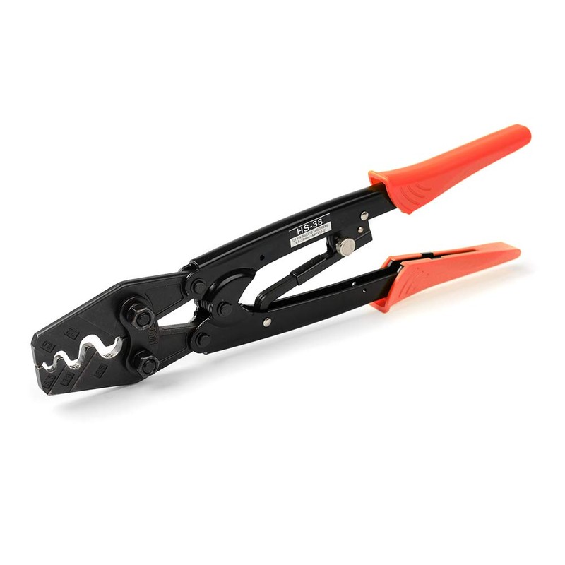 IWISS HS-38 Bare Crimping Terminal, Bare Crimping Sleeve, Crimping Tool,