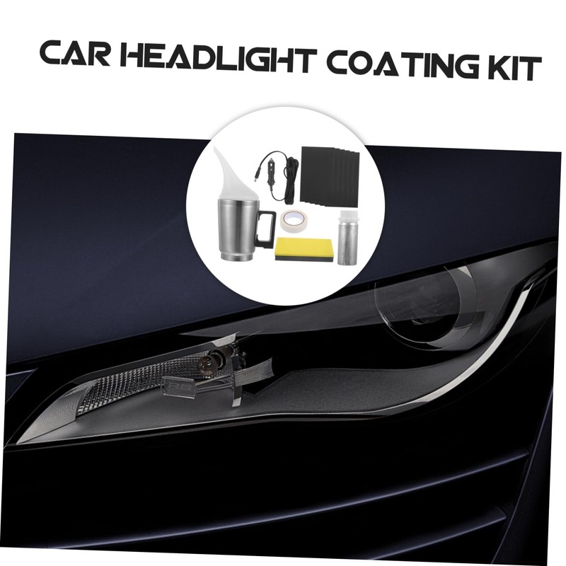 ULTECHNOVO 1 Set Headlight Repair Polymer Headlight Restoration Kit Car