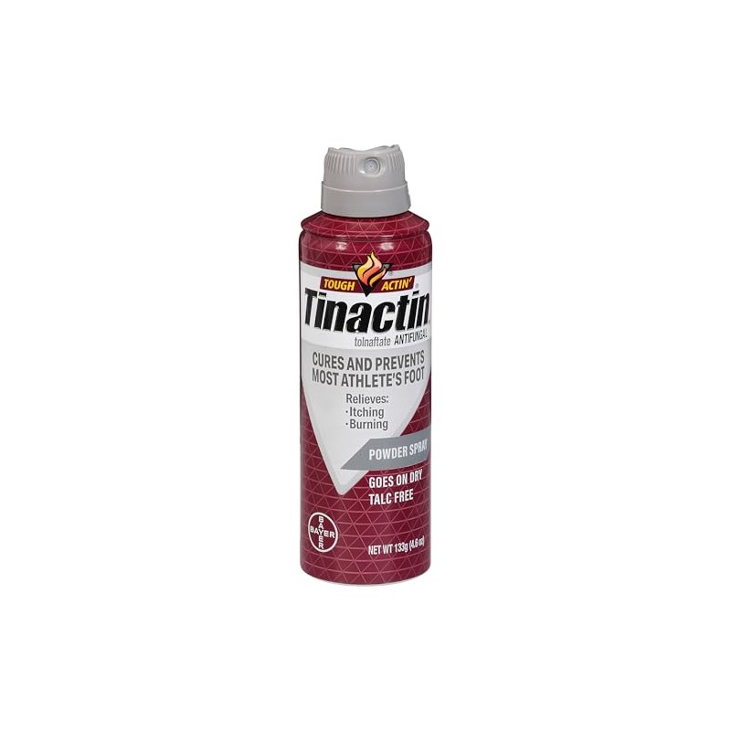Tinactin, Athlete's Foot Powder Spray, 4.6 Ounce