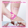 Kids Stick on Nails - 120PCS Kawaii Kids Nails False