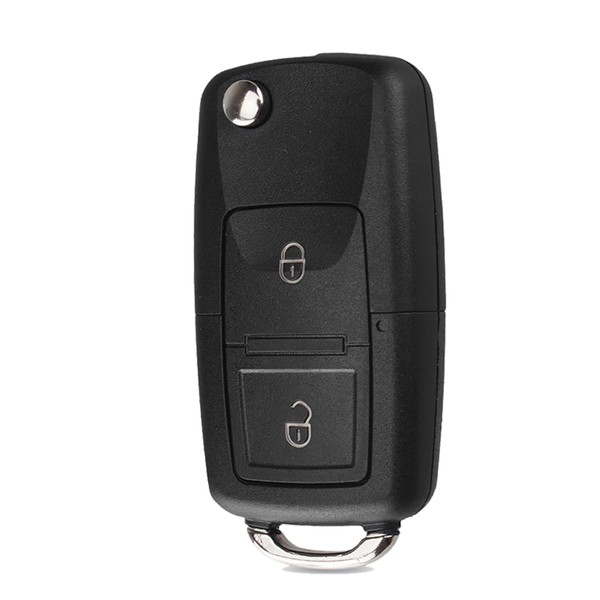 2 Button Car Remote Control Flip Folding Key Fob Shell