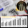 Hilitchi 60Pcs 12 Sizes Extension Spring Assortment Kit Extension Spring