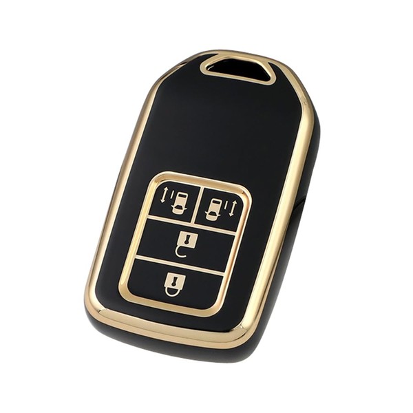 Kinotaka TPU Key Case for Honda Cars Dual Side Slide