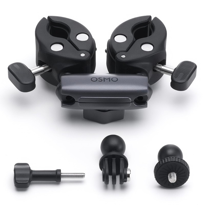 Osmo Action 5 Pro Dual Heavy-Duty Clamp