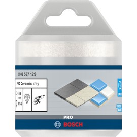 Bosch 1 x Pro Multi Material Diamond Dry Drill Bits for 22.23 mm Bore and Small Angle Grinder (for Tiles, Hard Tiles, Diameter 65 mm, Professional Accessories, Small Angle Grinder)