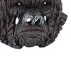Gorilla Head Sculpture 6.3in Animal Head Figurine Resin Hollow Out