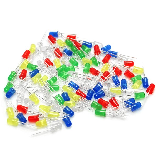 Gikfun 5mm LED Light Assorted Kit DIY LEDs for Arduino