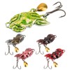 Probite Crab Lure Set - 5pcs Realistic Crab Fishing Lures