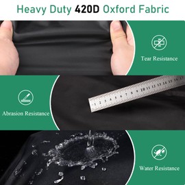 Safipotts Outdoor Sauna Cover, Heavy Duty Waterproof Sauna Cover for Wood Infrared Home Sauna,(Black, only Cover) (72" x 48" x 76")