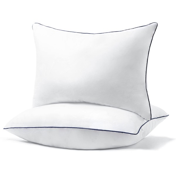 Phantoscope Standard Size Bed Pillows Set of 4, 400 Thread