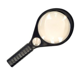Treasure Gurus Large Handheld 3X Magnifying Reading Glass 4X XL Huge Office Desk School Magnifier Lens
