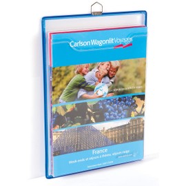 Format 3377993540019 – prospekttasche mit 1 ñse A4 Hoch Blau VE5 St.