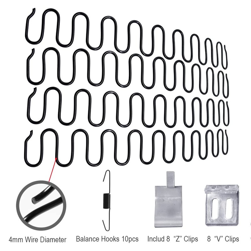 15" Upholstery Spring Seat Repair Replacement Kits for Furniture Sofa