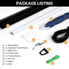Paramondo 2 Sets DIY Window Screen Frame Kit, White, 46"