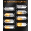 Leelosp 28 Pcs 12 LED Strobe Lights for Tow Trucks