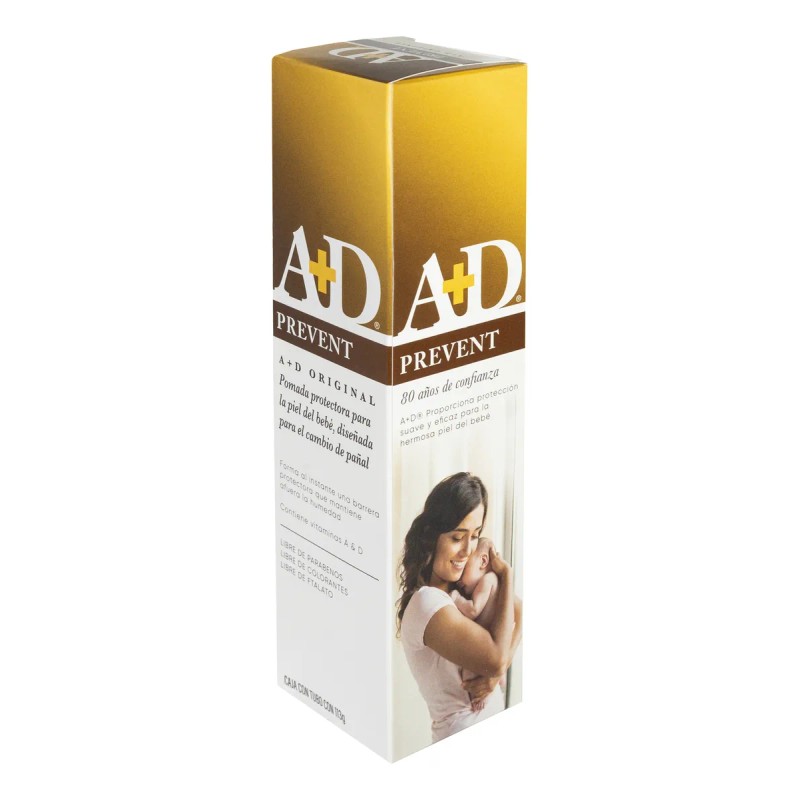 Pomada A+d Prevent: Protección Rozaduras Pañal En Bebé 113g