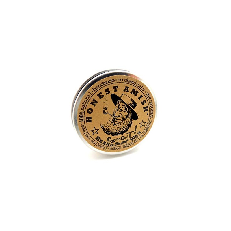 Honest Amish Cera para Barba Extra Grit