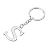 [PATIKIL] Initial Letter Key Chain Letter a Keychain DIY Pendant