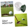 Mikinona 1Set Golf Putting Hole Cup Replacement Cups with Cover