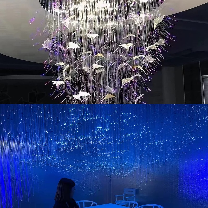 AMKI - Cable luminoso de fibra óptica PMMA de plástico