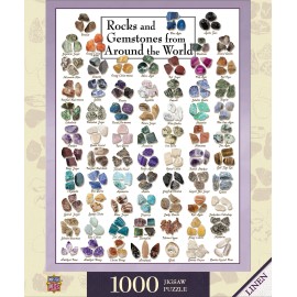MasterPieces - Rocks & Gemstones from Around the World 1000 Piece Jigsaw Puzzle