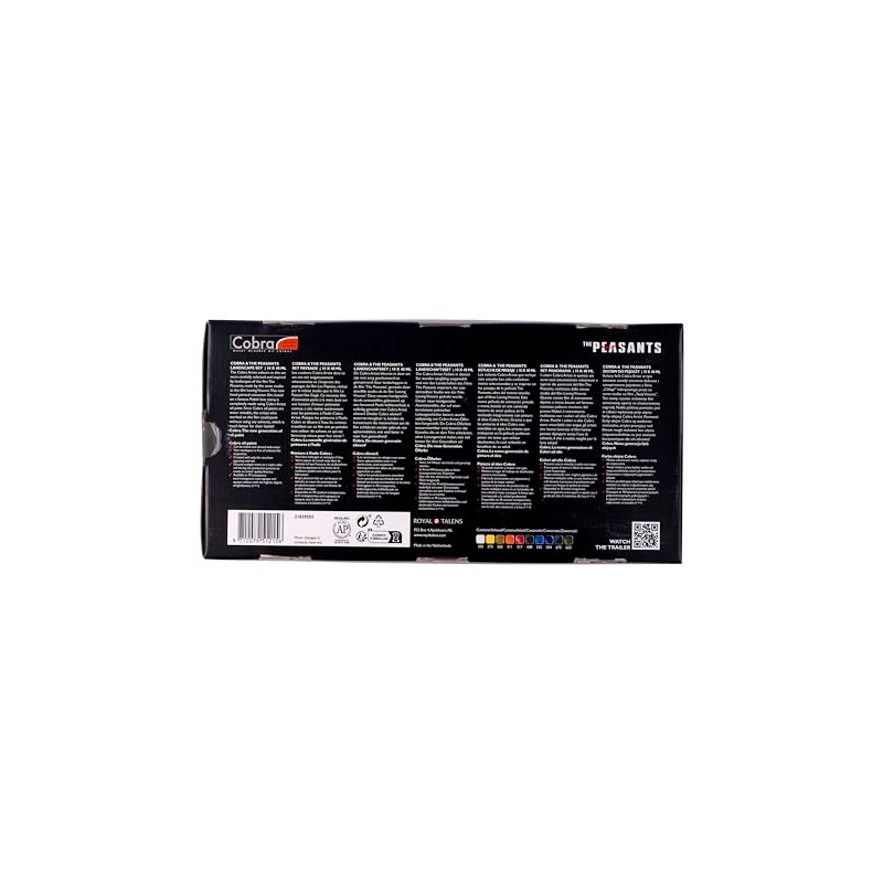Cobra Artist Professional Water-Mixable Oil Paint Set | The Peasants