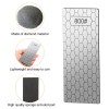 iBrookAuction 5Pcs Diamond Sharpening Stone Set Honeycomb Surface Whetstone 200-1200
