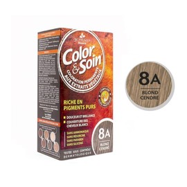 Les 3 Chênes Color & Soin Permanent Color Care - Ash Blond: 8A