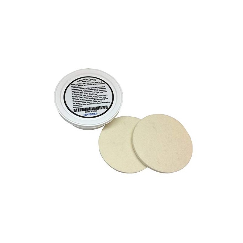 Replacement Coffee Filter Pads, for Filtron Cold Brewer, 2/pack