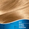 Wella Deluxe Tinte Permanente 8.3 Rubio Claro Dorado, 207 g