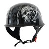 1Storm Novelty Motorcycle Half Face Helmet Open German Style DOT