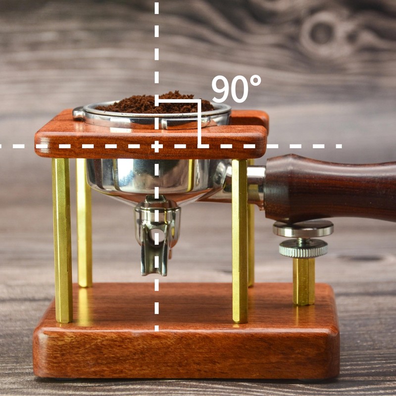 NEOUZA Coffee Tamping Station, Portafilter Stand Holder, Fits Most Espresso