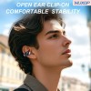 Hijoxp Open Ear Earbuds Lightweight Comfort Clip Wireless Earbuds Sweat