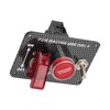 Universal Carbon Fiber Style 12V Ignition Switch Panel Aluminium Alloy