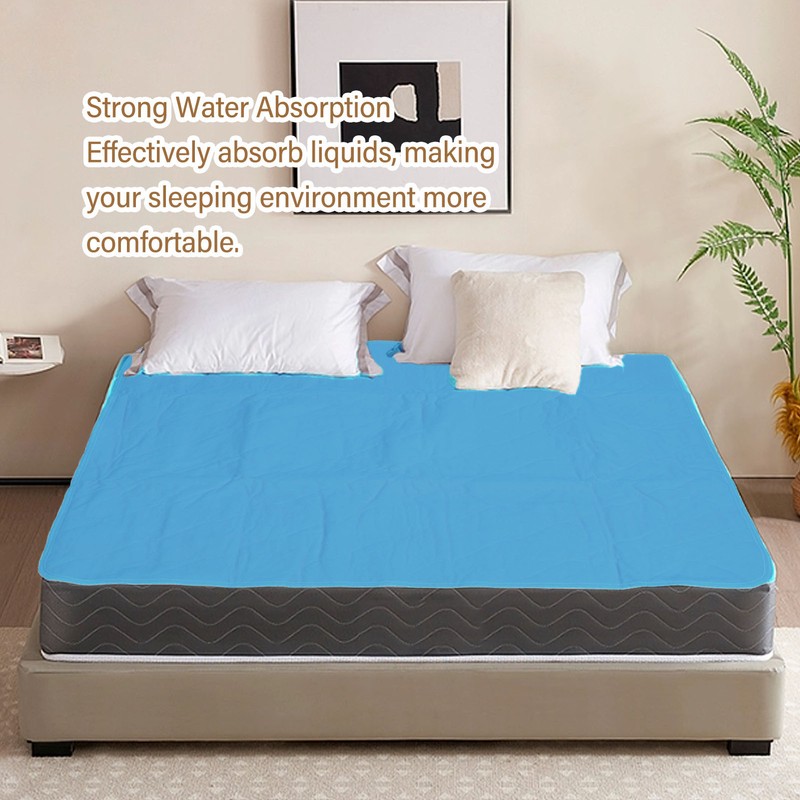 Waterproof Bed Pad Strong Water Absorption Soft Washable Incontinence Bed