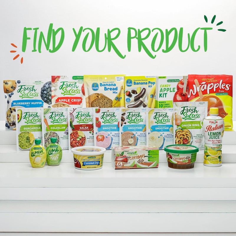 Concord Foods Apple Crisp Mix Easy to Make Dessert with