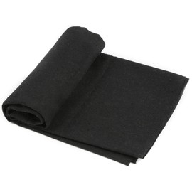 Zxiixz Black Linen Needlework Fabric, (59In x 19In) Large Size Linen Fabric Cloth Embroidery Linen Fabric Cross Stitch Aida Cloth for Making Garment Craft Upholstery Flower Pot Decoration