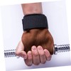 KOMBIUDA 1pair Sports Wristband Pull-up Gloves Protective Weightlifting for Enhanced