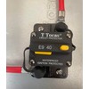 T Tocas E9 40 Amp Circuit Breaker with Manual Reset