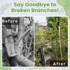 Kalinar Adjustable Aluminum Tree Support Pole with Tree Crutch –