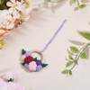 ACRNIGHEET 5PCS DIY Macrame Flower Wreath Kit, DIY Garland Making,