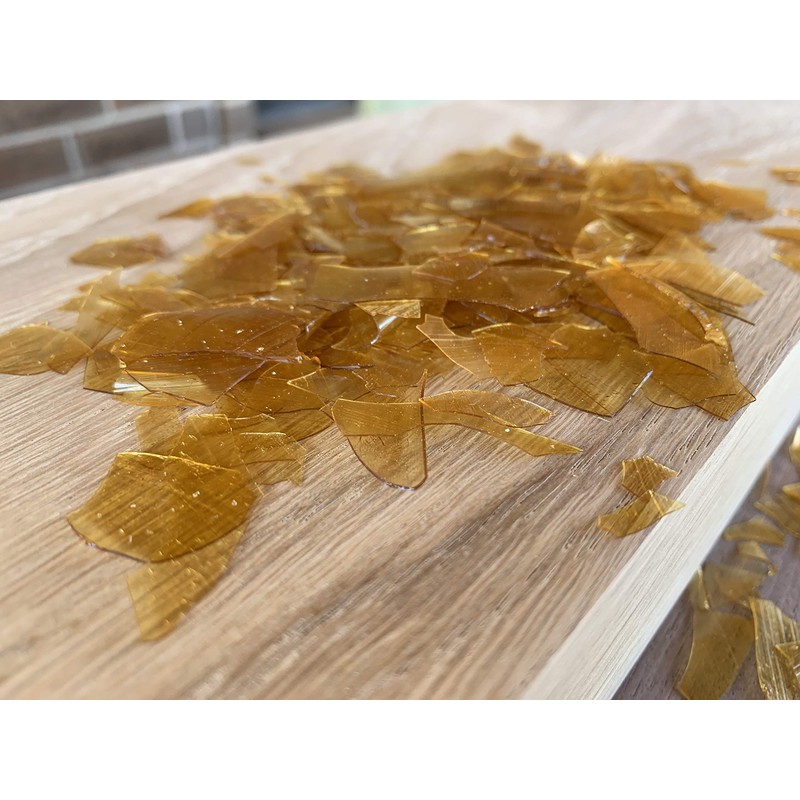 De-Waxed Blonde Shellac Flakes 1 lb. (16oz.)