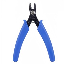 130mm Bead Crimping Tool Crimping Tool for Jewelry Making Precision Mini Pliers with Plastic Handle for Beading DIY Crafts