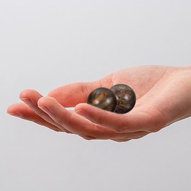 TOVINANNA Baoding Balls, 2 Pcs 0.98 Meditation Balls, Chinese Health Exercise Massage Balls for Hand Relaxation, Manual Hand Massage Balls Hand Exercise Tool