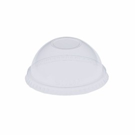Solo DL620 Clear Lid PET 620 Dome With Hole (Case of 2500)