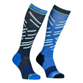 ORTOVOX SKI TOUR LONG SOCKS M, 54797, Deep Ocean, 45-47