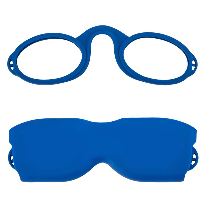 REAVEE Ultra Slim Armless Reading Glasses for Men Women, Small