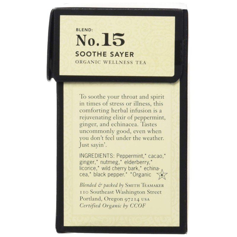 STEVEN SMITH TEAMAKER Smith Teamaker Organic Soothe Sayer No. 15