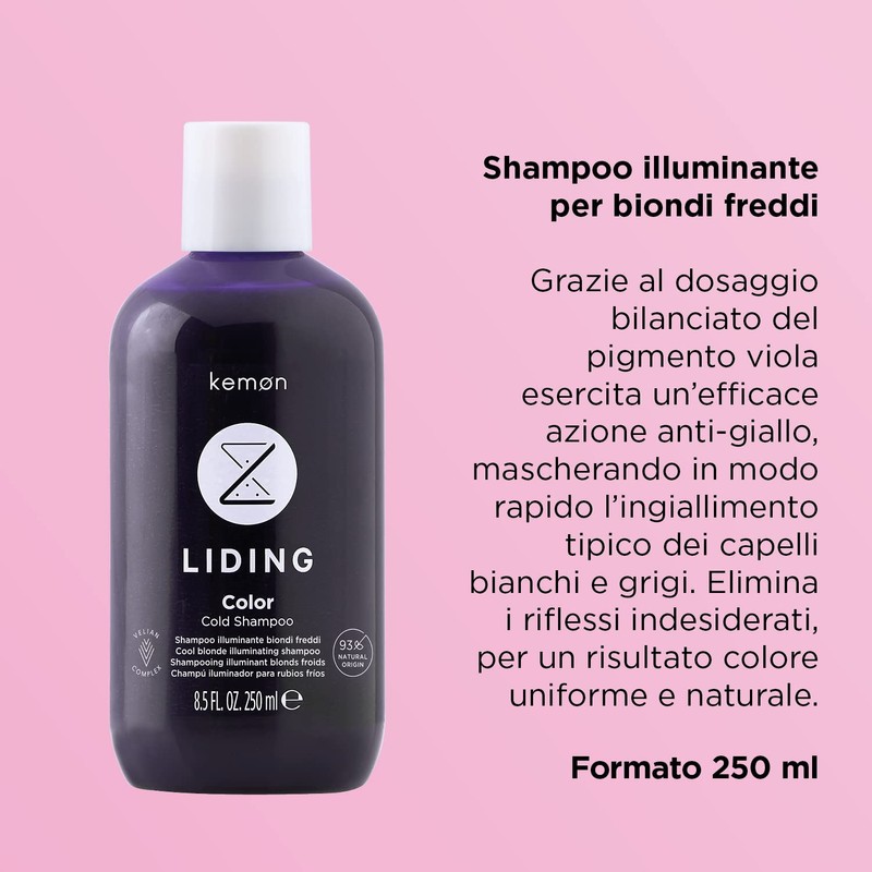 Kemon Liding Color Cold Velian Shampoo 250ml
