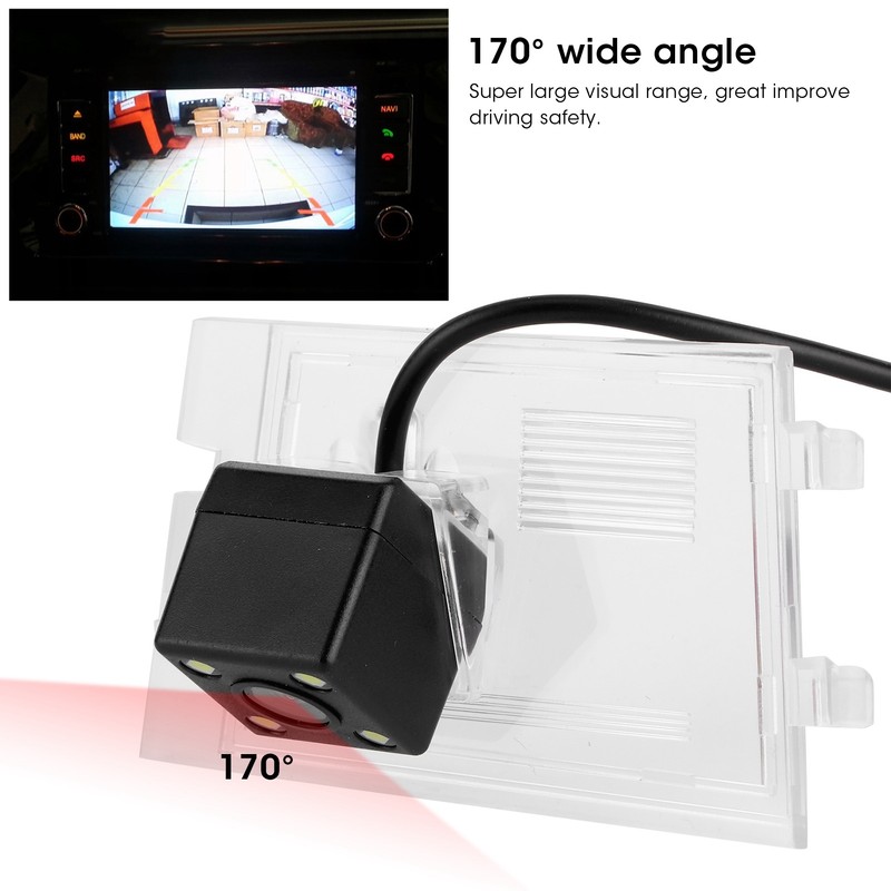 CCD Rear View Camera 170° Wide Angle IP68 Waterproof Fit